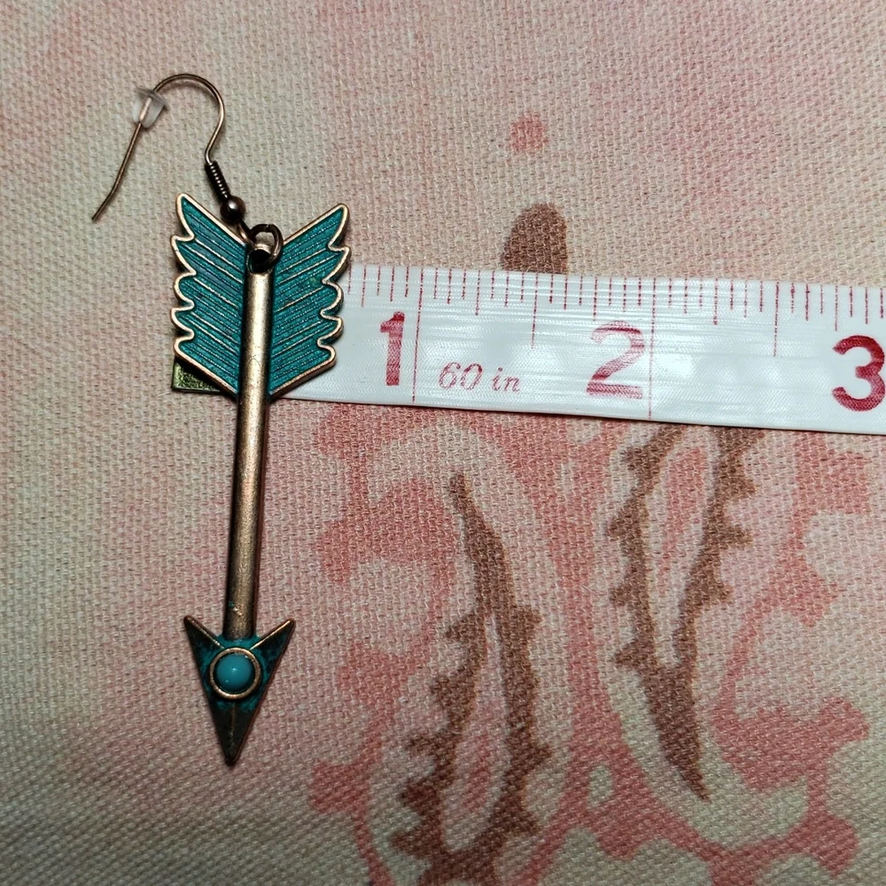 (B) Arrow Earrings Southwestern Western Native American Flechas Boho Cowgirl - Picture 12 of 14